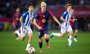 Barca gia tăng cách biệt với Real Barca gia tăng cách biệt với Real