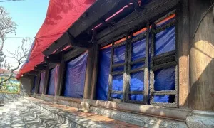 Chùa 800 tuổi không còn khả năng chịu lực sau vụ cháy Chùa 800 tuổi không còn khả năng chịu lực sau vụ cháy