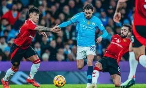 Bernardo Silva: 'Man City đá như đội U15 trước Man Utd' Bernardo Silva: 'Man City đá như đội U15 trước Man Utd'
