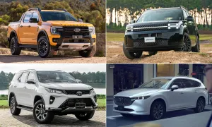 Ford Everest, Hyundai Santa Fe lấn lướt xe gầm cao cỡ D tháng 11 Ford Everest, Hyundai Santa Fe lấn lướt xe gầm cao cỡ D tháng 11