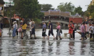 Miền Trung mưa lớn, miền Bắc nhiều mây trong tuần tới