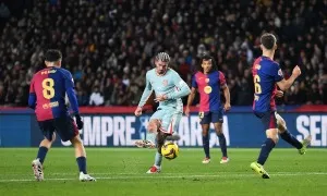 Atletico thắng Barca, lên dẫn đầu La Liga Atletico thắng Barca, lên dẫn đầu La Liga