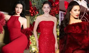 Dàn mỹ nhân chưng diện đón Giáng sinh Dàn mỹ nhân chưng diện đón Giáng sinh
