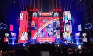 Tiger Remix 2025 hé lộ sân khấu khổng lồ đêm giao thừa Tiger Remix 2025 hé lộ sân khấu khổng lồ đêm giao thừa
