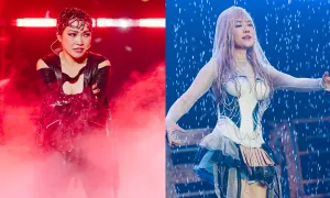 Các 'chị đẹp' nhảy sexy trên sân khấu nước Các 'chị đẹp' nhảy sexy trên sân khấu nước