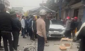 Tài xế ôtô đâm vào rạp đám ma có nồng độ cồn Tài xế ôtô đâm vào rạp đám ma có nồng độ cồn