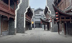 Phố cổ giả ở Trung Quốc lỗ nặng vì không ai đến Phố cổ giả ở Trung Quốc lỗ nặng vì không ai đến