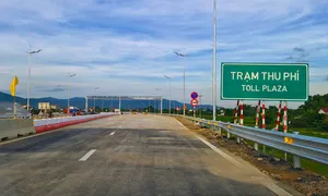 Cao tốc Diễn Châu - Bãi Vọt thu phí từ 5/1 Cao tốc Diễn Châu - Bãi Vọt thu phí từ 5/1