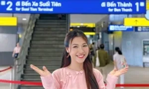 Sao Việt thích thú trải nghiệm metro Bến Thành - Suối Tiên Sao Việt thích thú trải nghiệm metro Bến Thành - Suối Tiên
