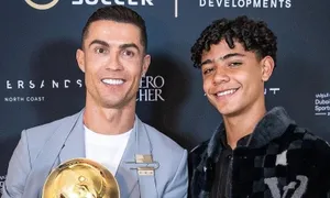 Phong cách thời trang của con trai Ronaldo Phong cách thời trang của con trai Ronaldo