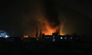 Nổ kho đạn gần thủ đô của Syria Nổ kho đạn gần thủ đô của Syria