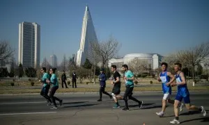 Triều Tiên mời VĐV quốc tế đến Bình Nhưỡng chạy marathon Triều Tiên mời VĐV quốc tế đến Bình Nhưỡng chạy marathon