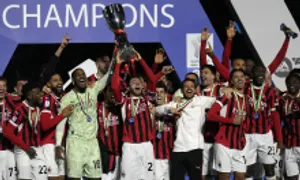 Milan thắng ngược Inter, vô địch Siêu Cup Italy Milan thắng ngược Inter, vô địch Siêu Cup Italy