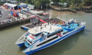 Đề xuất tăng thêm 4 phà biển tuyến Cần Giờ - Vũng Tàu Đề xuất tăng thêm 4 phà biển tuyến Cần Giờ - Vũng Tàu