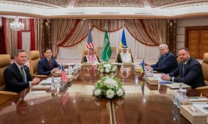 Mỹ tổ chức đàm phán con thoi Nga - Ukraine ở Arab Saudi Mỹ tổ chức đàm phán con thoi Nga - Ukraine ở Arab Saudi