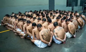 Bên trong siêu nhà tù El Salvador giam những người bị Mỹ trục xuất Bên trong siêu nhà tù El Salvador giam những người bị Mỹ trục xuất