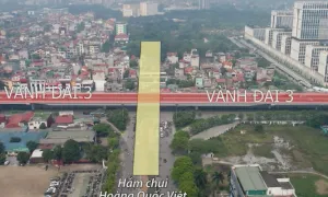 Hà Nội sẽ làm hầm chui nút giao Hoàng Quốc Việt - Phạm Văn Đồng
