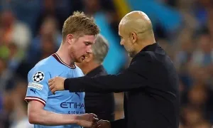 Báo Bỉ: 'Guardiola không mặn mà giữ chân De Bruyne' Báo Bỉ: 'Guardiola không mặn mà giữ chân De Bruyne'