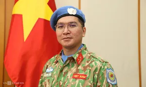 Sĩ quan Bộ Tư lệnh TP HCM tham gia gìn giữ hòa bình Trung Phi