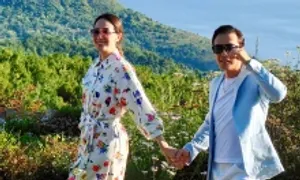 Chân Tử Đan đón sinh nhật bên vợ con Chân Tử Đan đón sinh nhật bên vợ con